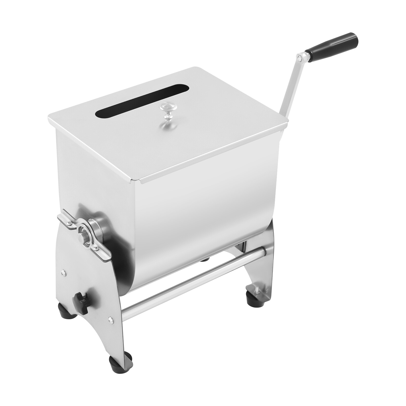 10kg/22lb Tilting Mixer Commercial Manual Sausage Meat Mixing Machine Free Stand