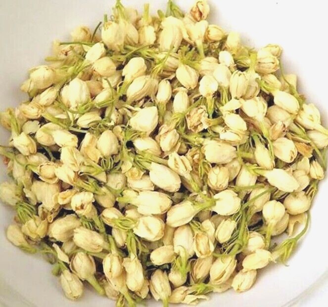 Organic Jasmine Flower Whole Dry ~ Jasminum Officinale ~ 100% Premium