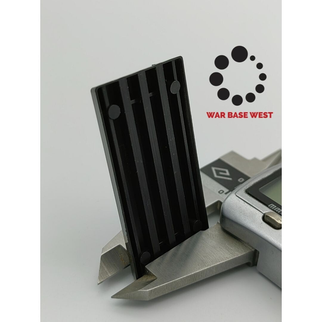 Lot Of 5 25mm X 50mm Rectangular Calvary Bases Used For Warhammer Fantasy