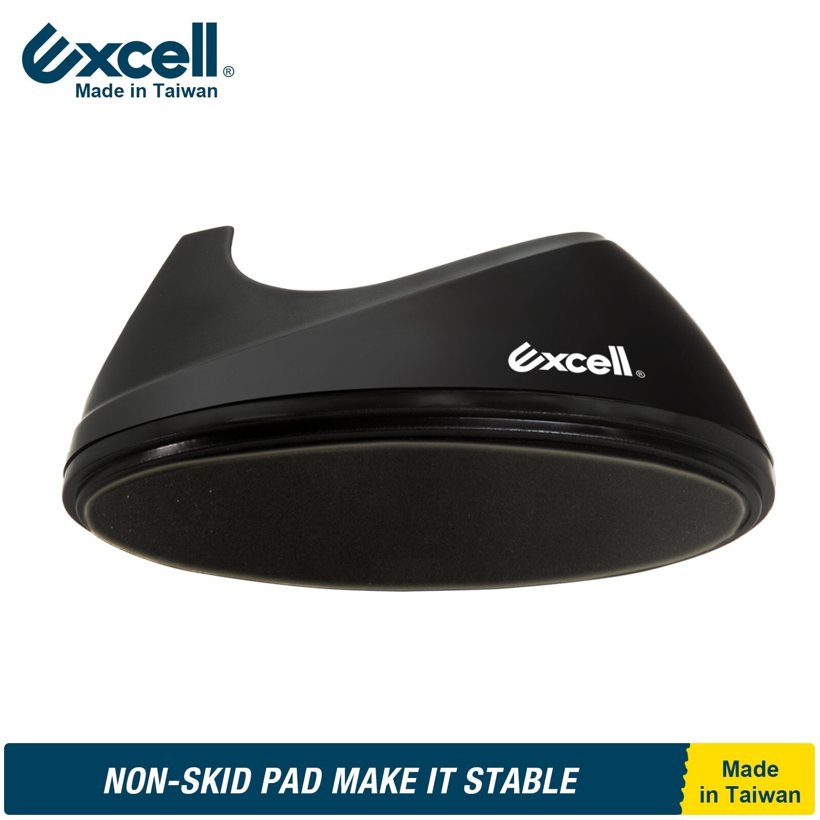 Excell Premium Dual-Core Tape Dispenser Weighted Base Fits 1" & 3" Cores No Tape