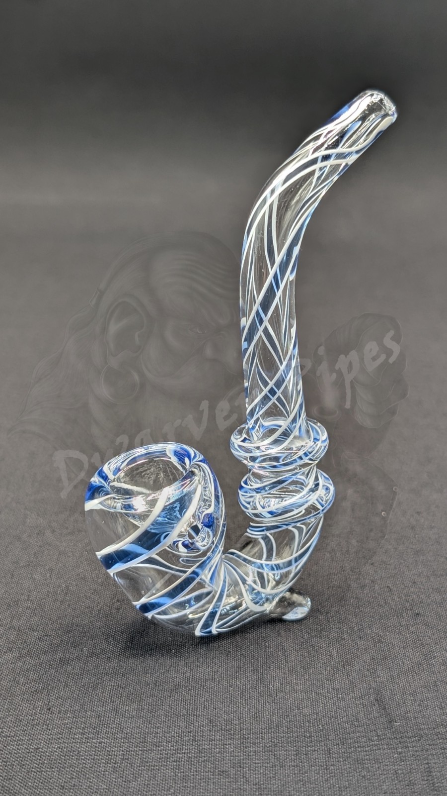 4" Inch Tobacco Sherlock Glass Bowl Pipe BL10