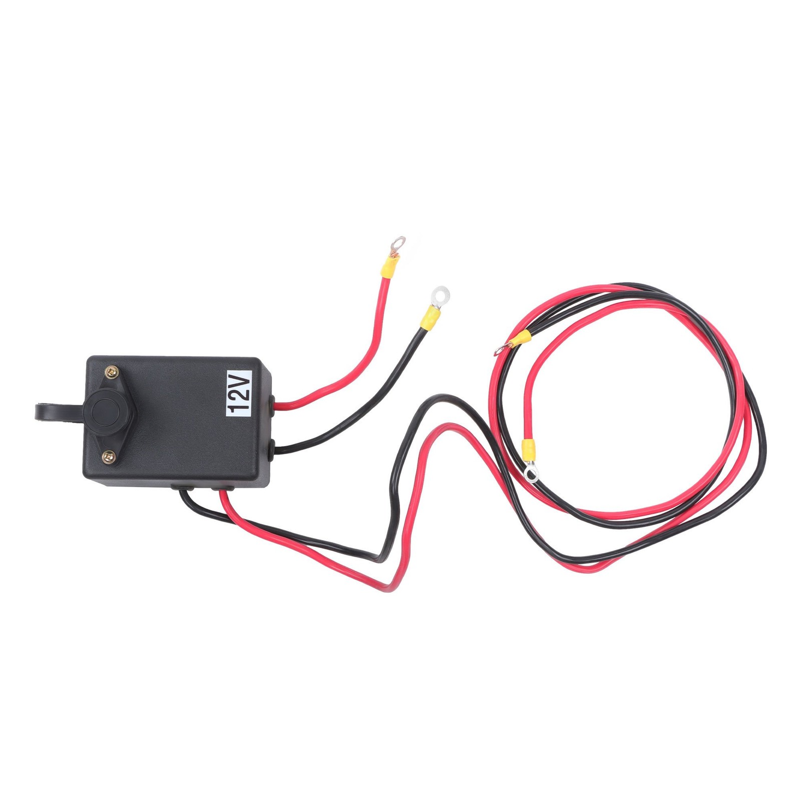 3500 lbs Synthetic Rope Electric Power Winch Kit Wireless & Wired Remote Control