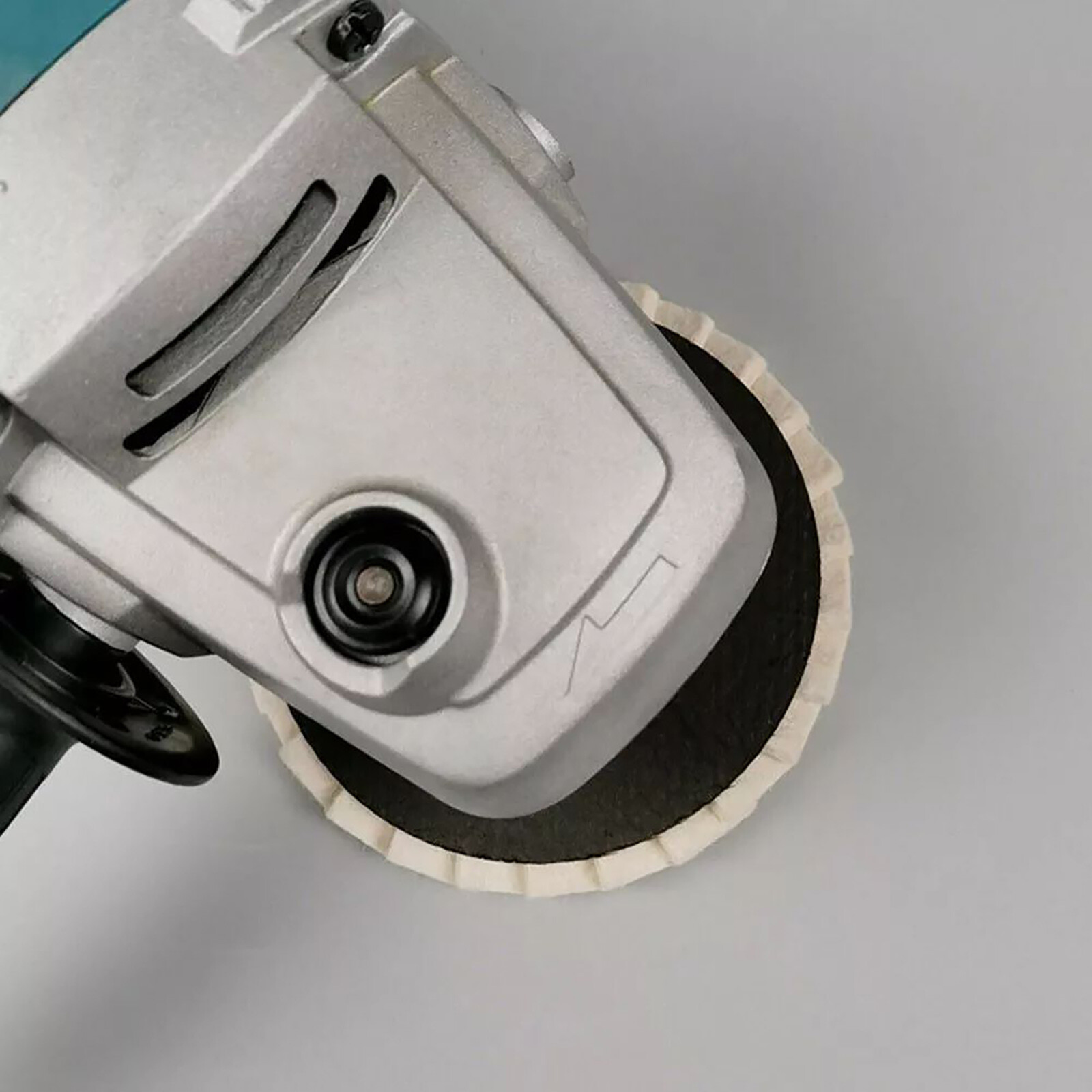 2Pcs 115MM Wool Felt Flap Disc Finishing Wheel Buffing Pads For Angle Grinder