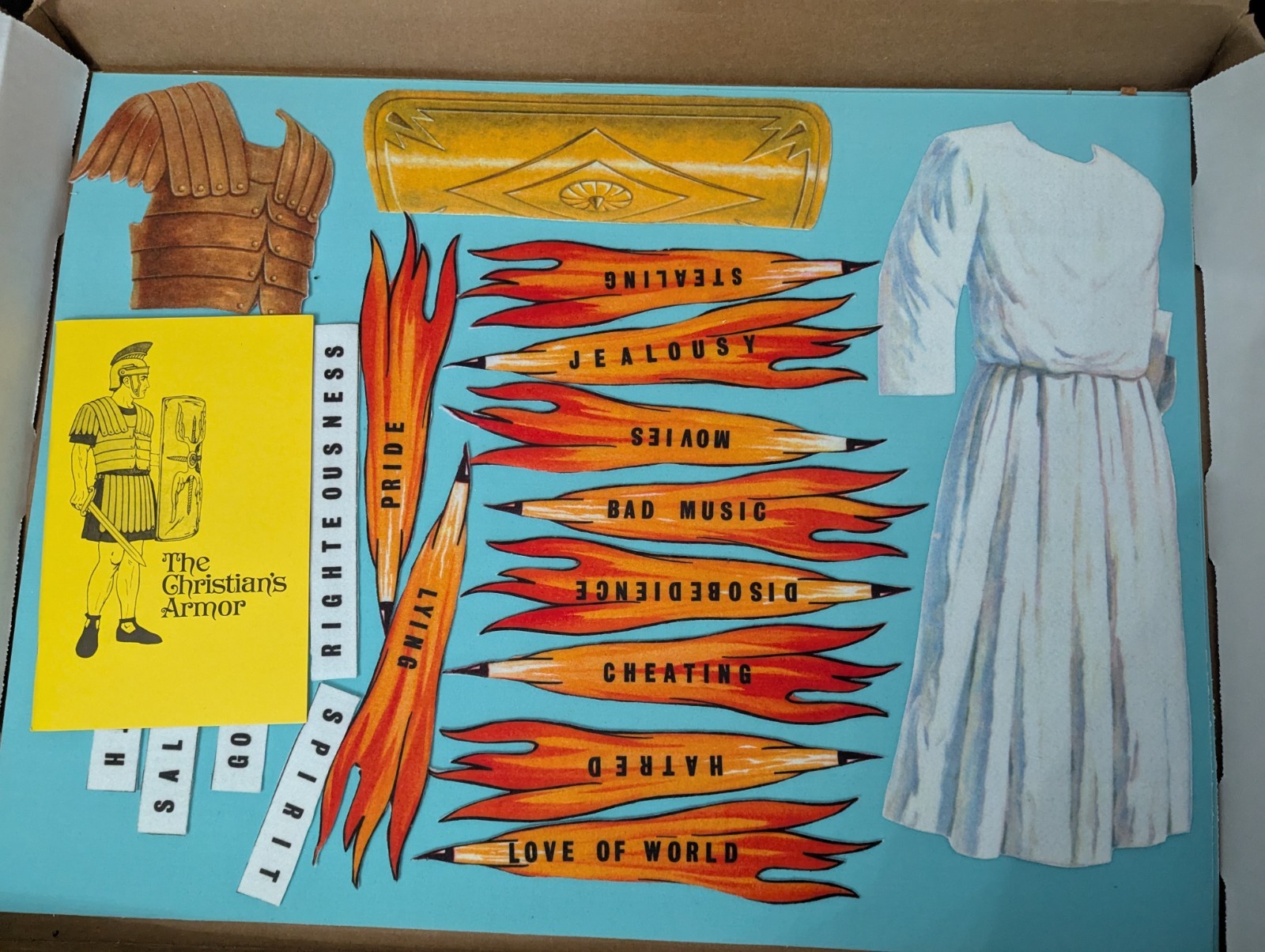 Betty Lukens Thru Bible in Felt Two Ways, Christian Armor, Trees, Fruit OfSpirit