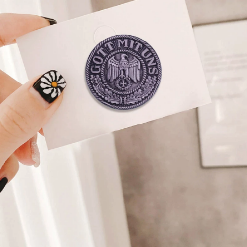 Gott Mit Uns "God is with us" German Eagle Pin(Ships from Penn,U.S.)