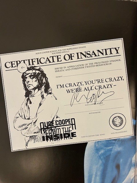 ALICE COOPER (4) Tour Concert Programs Tour Books Bundle