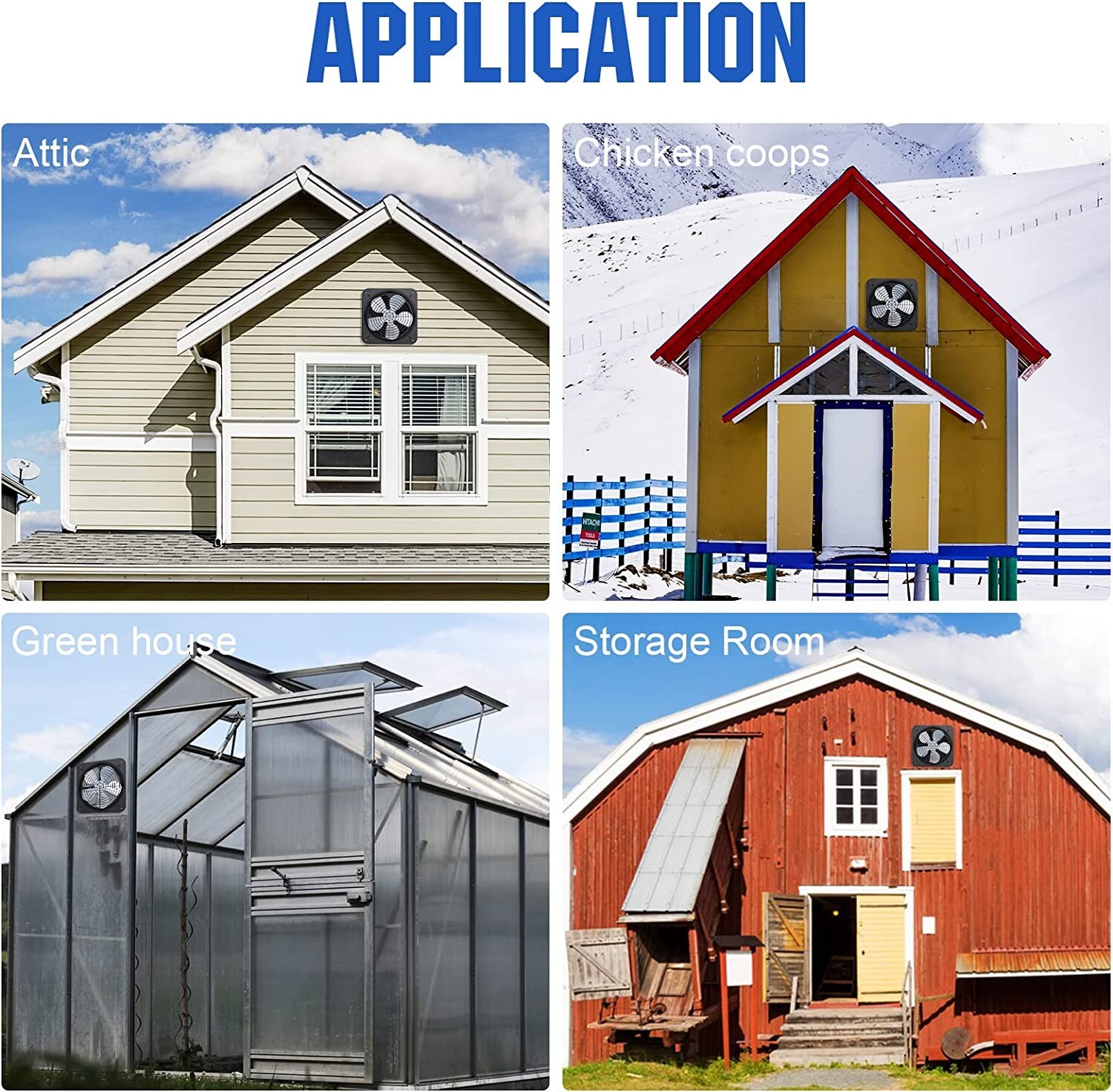 25W Solar Powered Attic Ventilator Gable Roof Vent Fan with 30W Foldable Solar