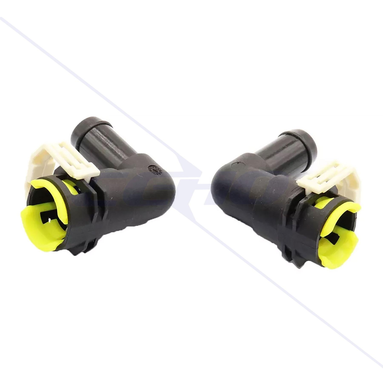 2pcs Heater Pipe Connector For 2007-2013 Mazda 3 CX-7 CX-9 B37F-61-240