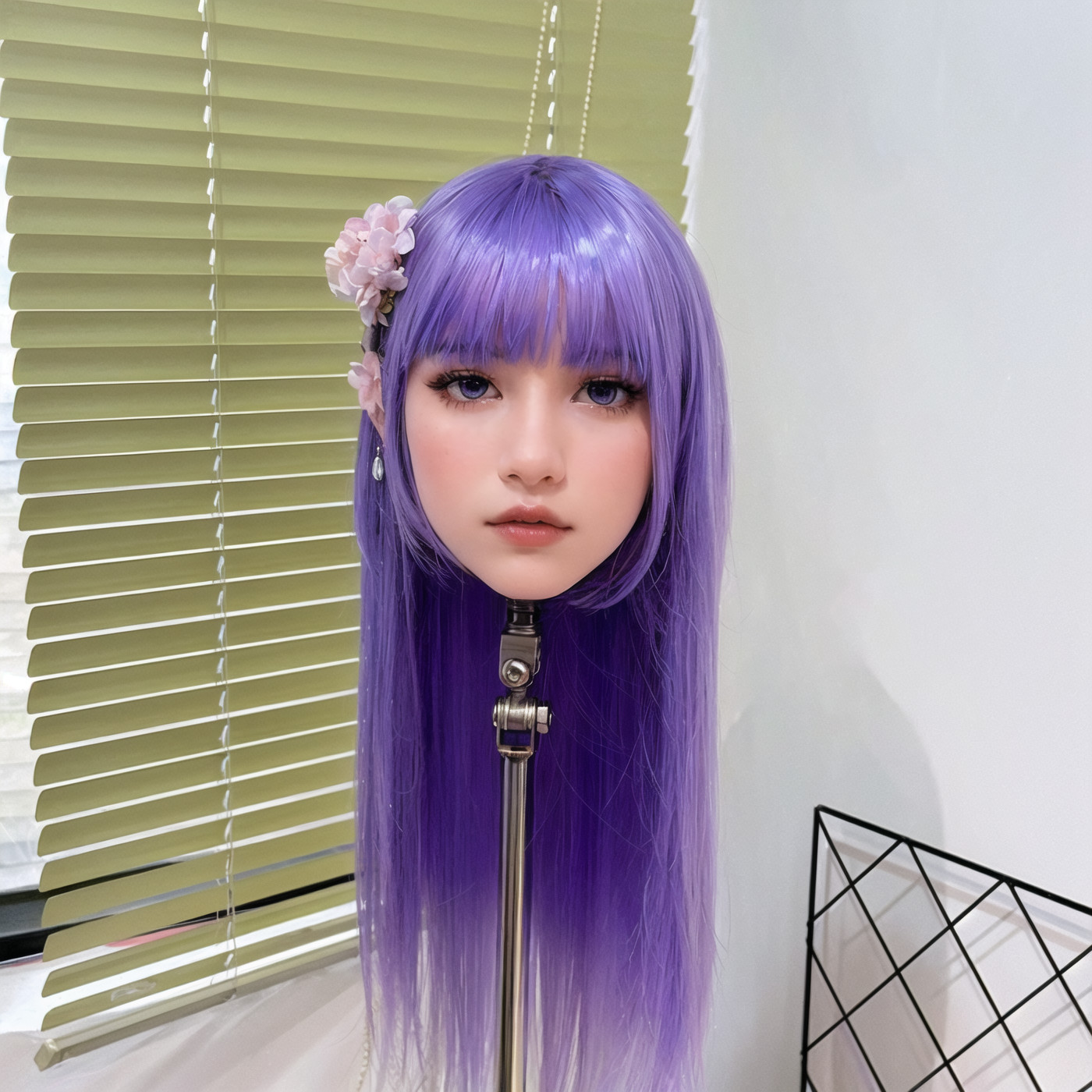 This exquisite TPE material head model is specially designed to meet high-end