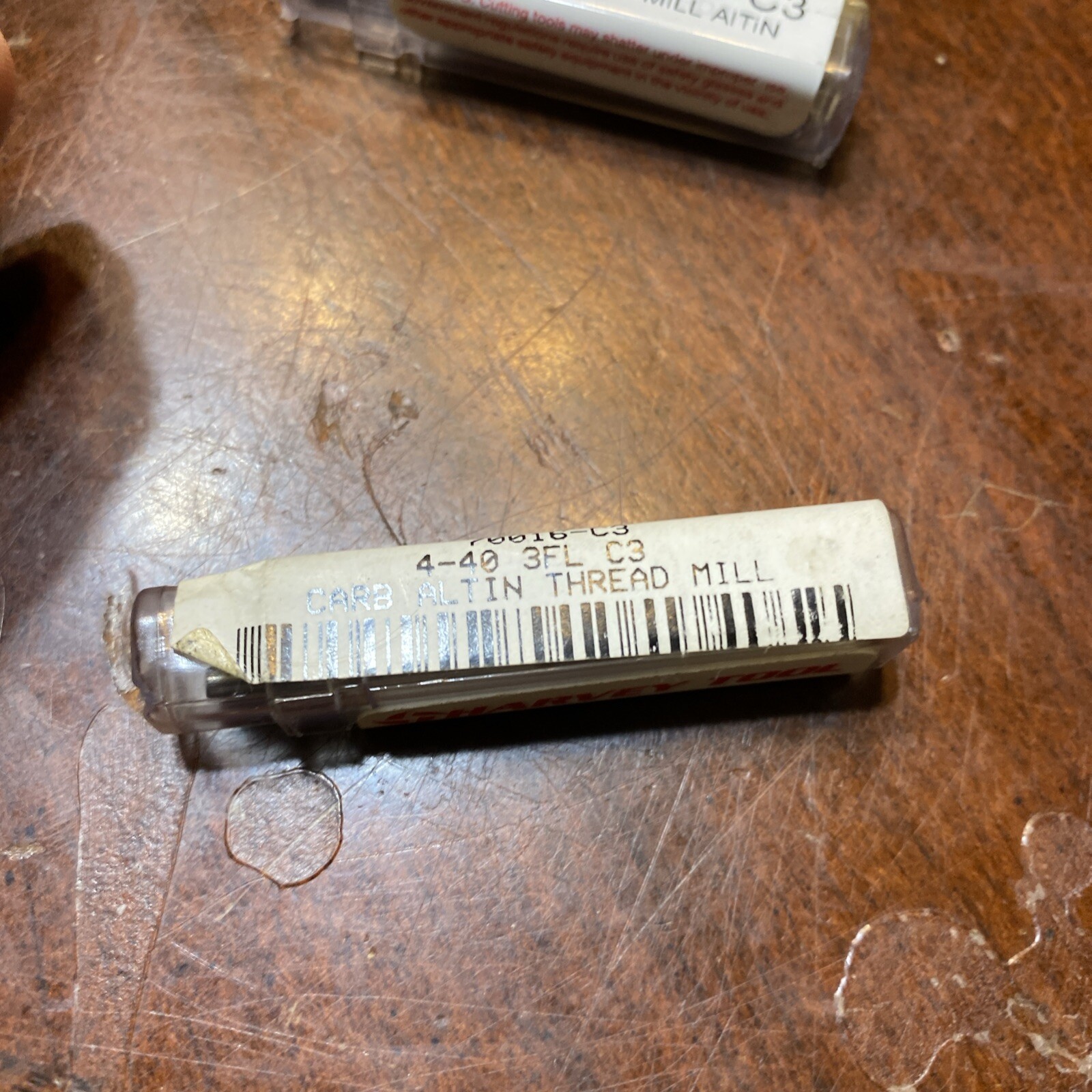 Harvey Tool 70016-C3 | 4-40 Thread 0.0850" Solid Carbide Thread Mill (D8)