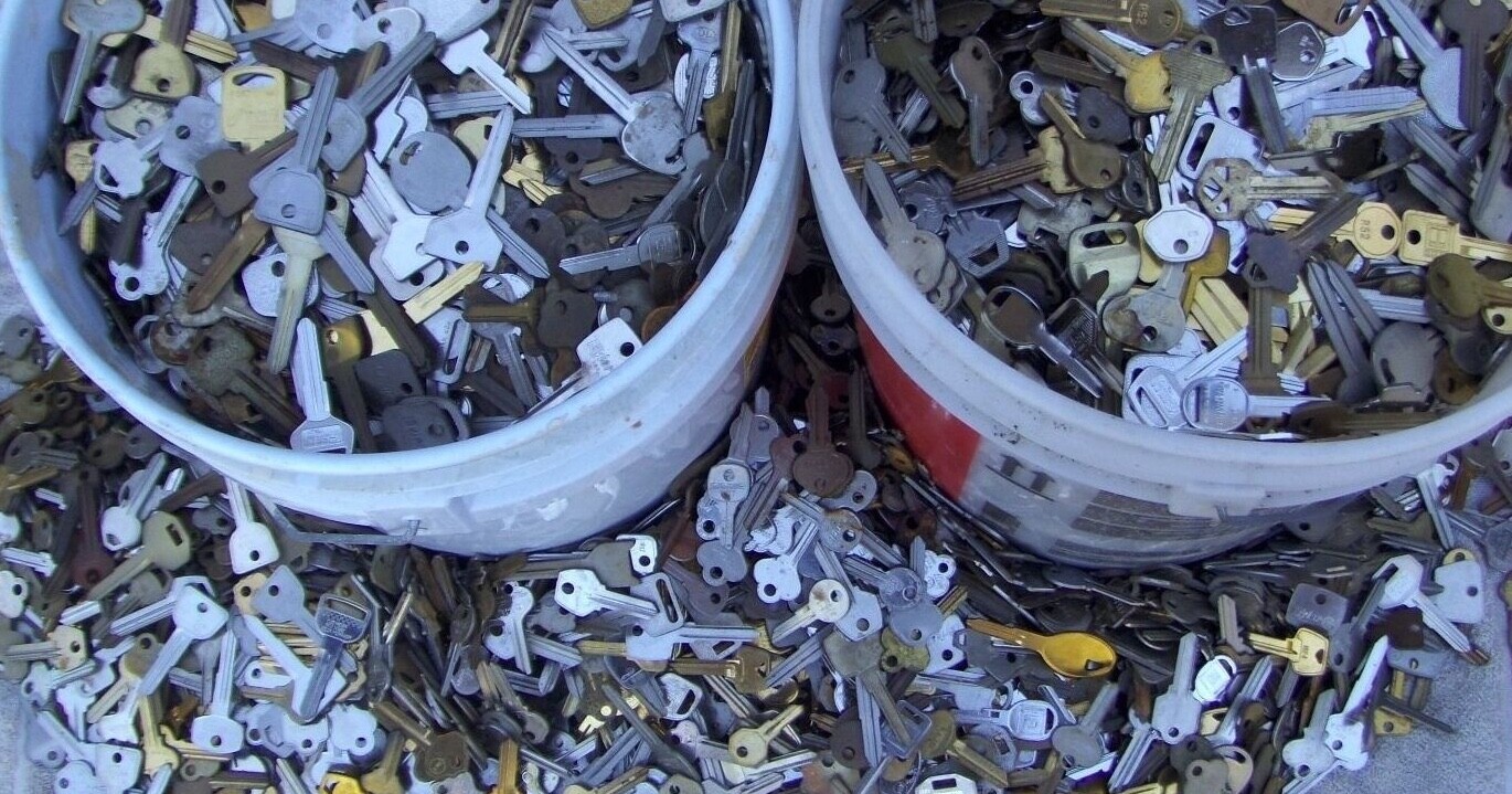 SPECIAL!!! Lot of Misc Key BLANKS 1.5 pounds HOUSE, CARS..