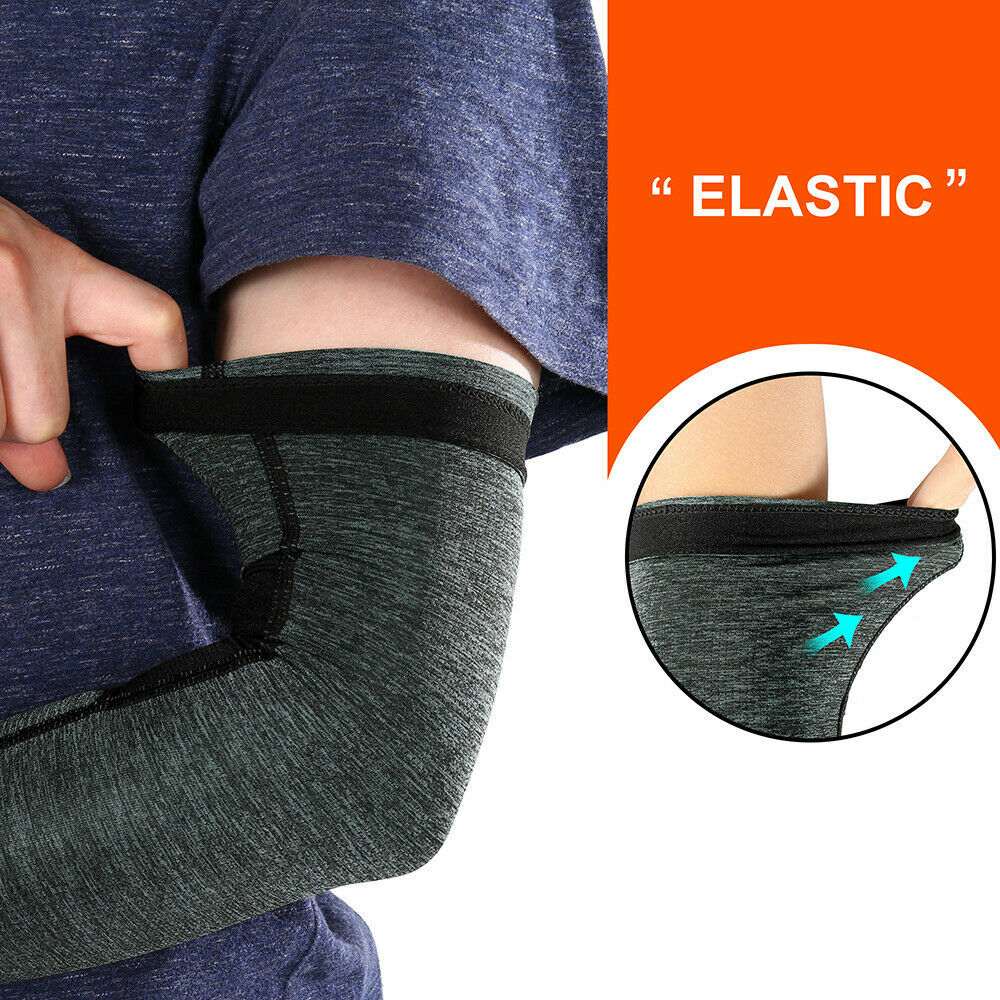 Arm Sleeves Cooling UV Sun Protection UPF 50 Sports Compression for Men & Women