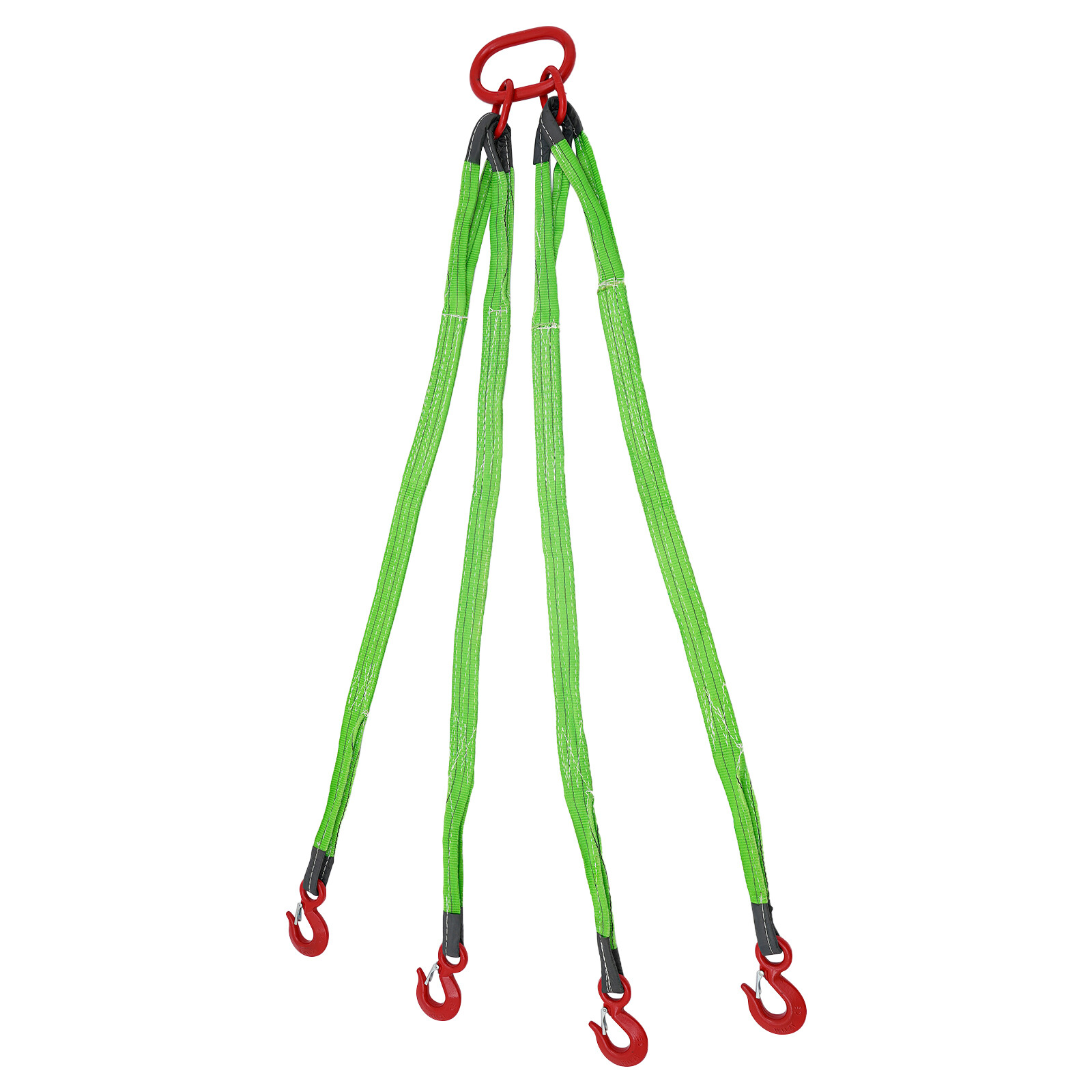 6 Ton/13227.74lbs 4 Strands Lifting Chains Lift Ring Chain Moving Sling w/Hooks