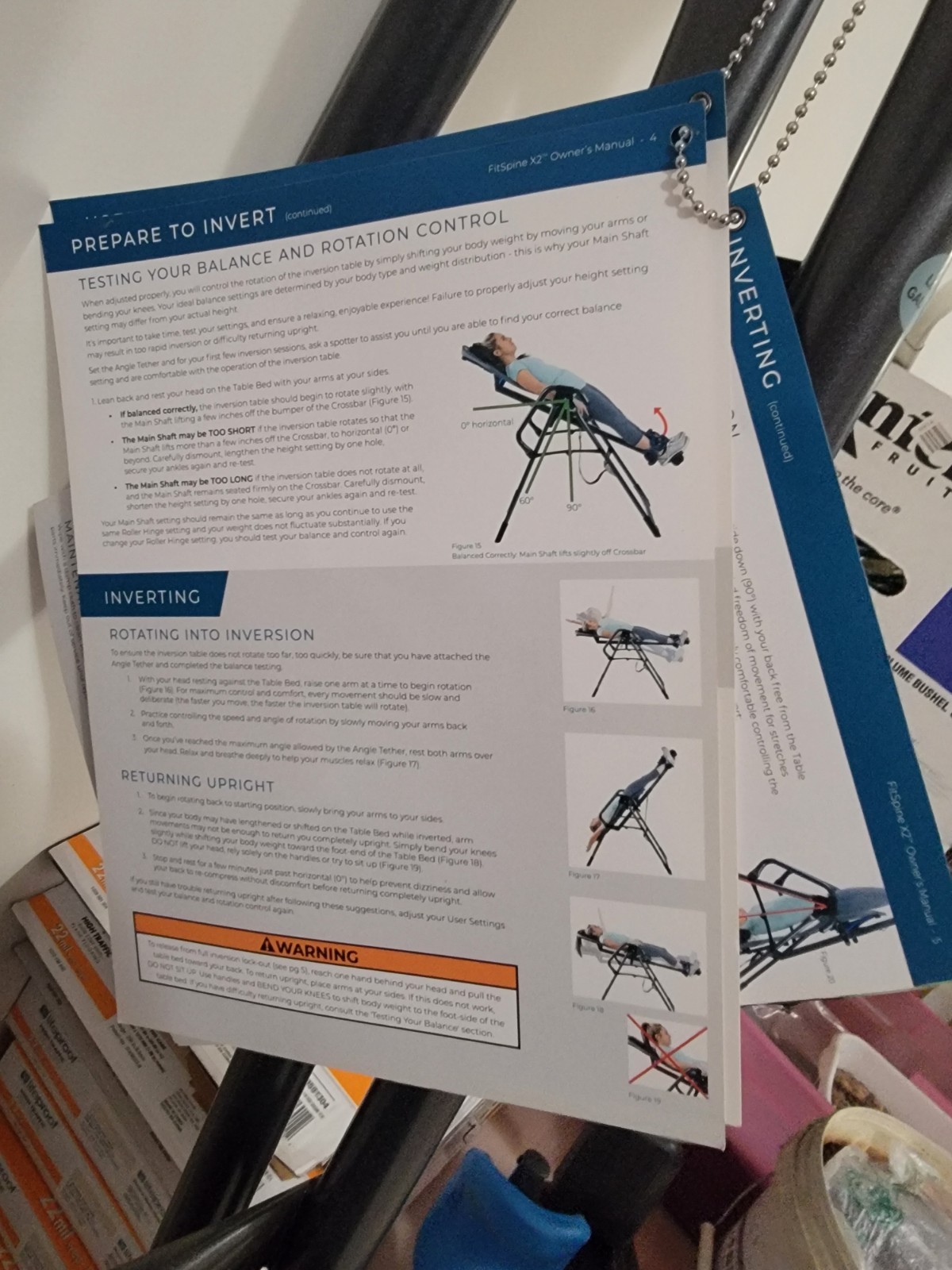 Teeter Fitspine X2 Inversion Table - Excellent condition