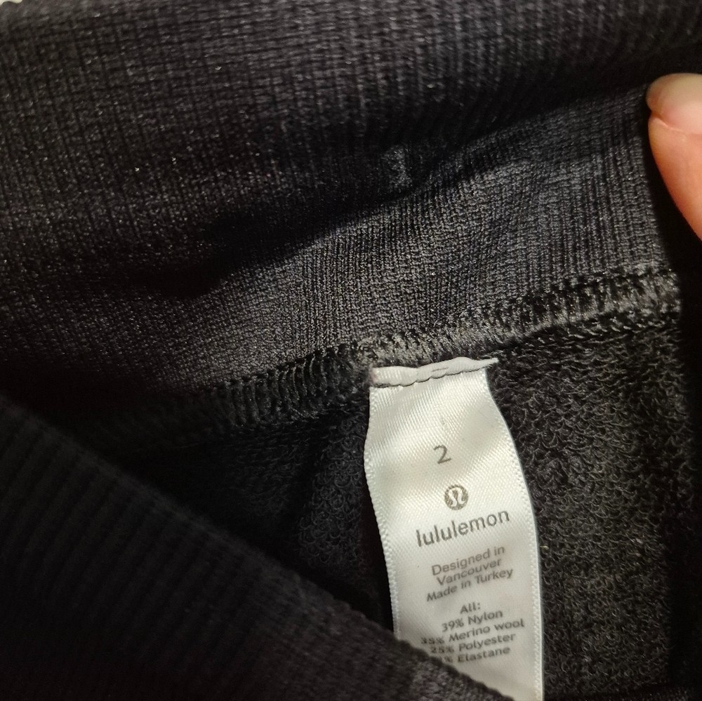 Lululemon Engineered Warmth Jogger black
