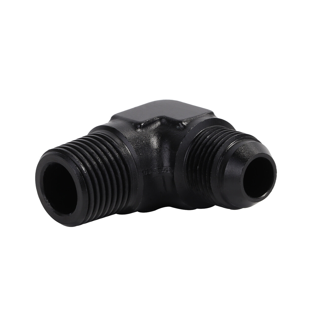 4AN 6AN 8AN 10AN to 1/4" 3/8" 1/2" NPT Male 90 Degree Fitting Straight Adapter