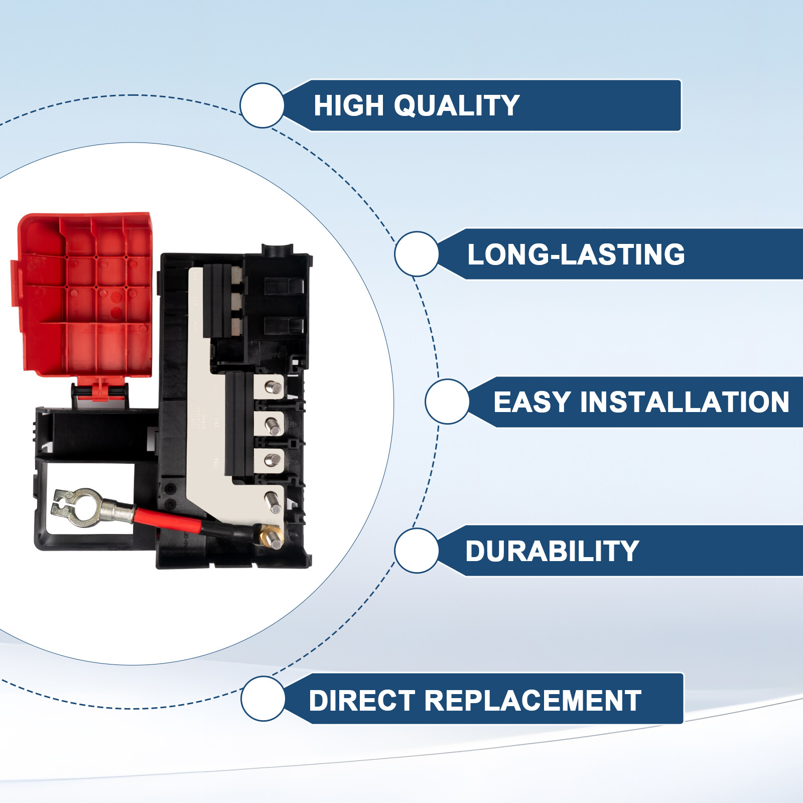 Battery Distribution Engine Compartment Fuse Block Compatible with GM 84354716