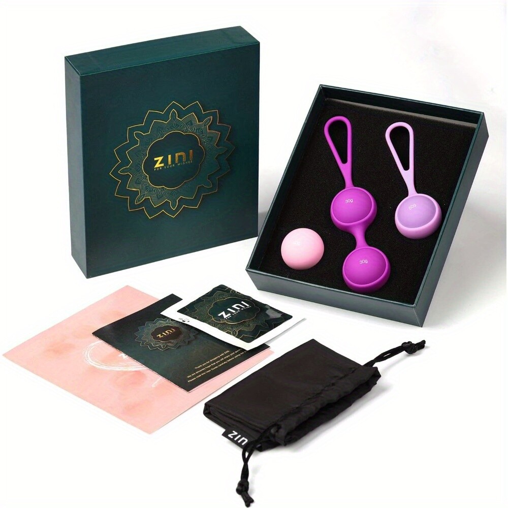 Pelvic Floor Trainer - Kegel Weights & Ben Wa Balls for Women’s Bladder Control