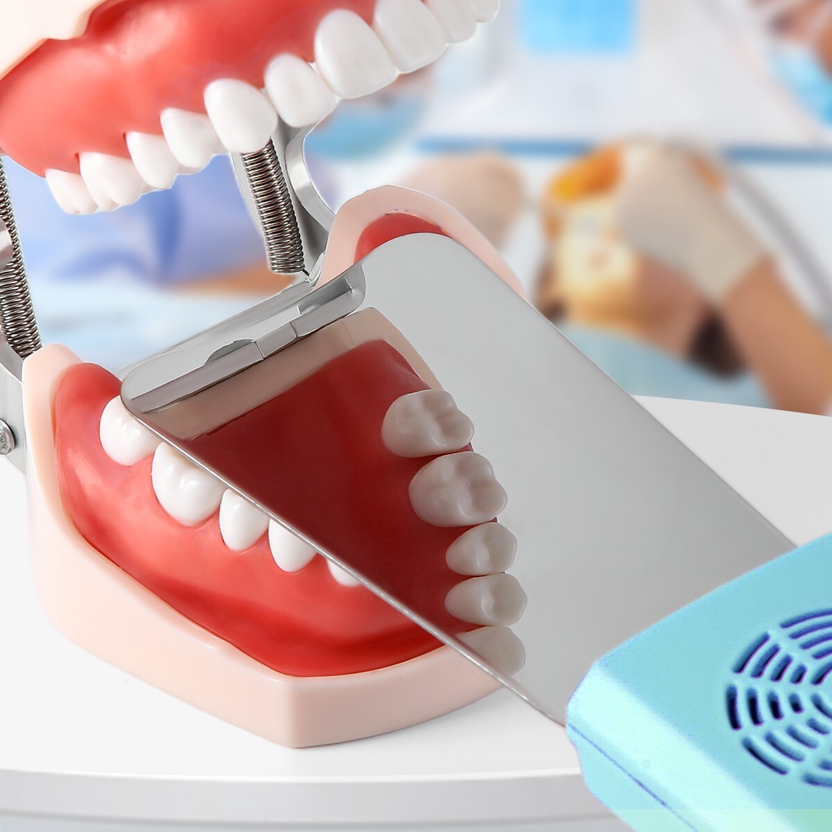 Dental Occlusal Mirror Fog Free LED Intra Oral Photo System 4 Mirrors Anti-Fog