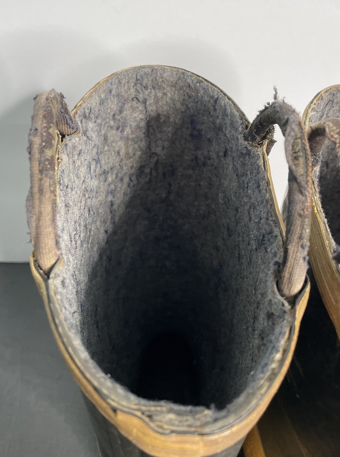 Vintage Ranger Rubber Co Firemaster Steel Toe Insulated Boots Size 10.5 USA Made