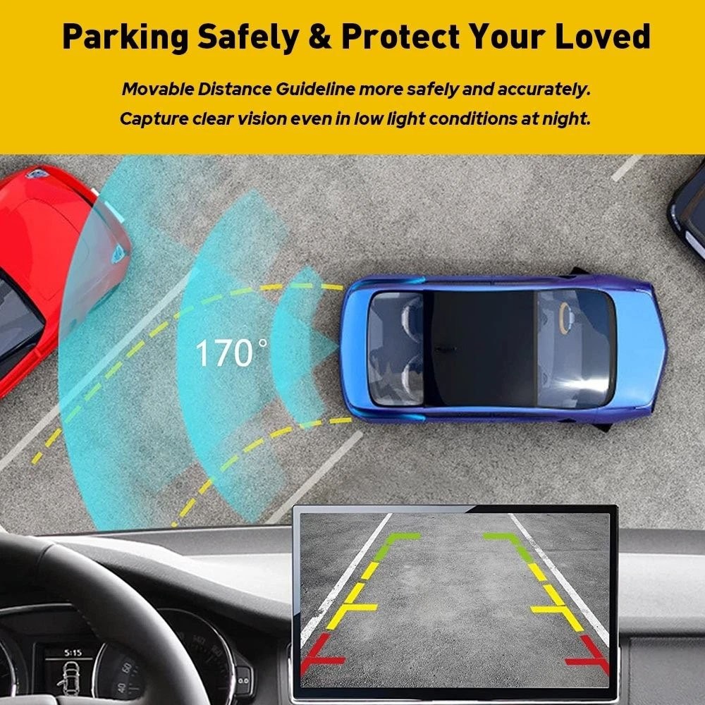 NEW Rear View Backup Parking Reverse Camera For 2011-2014 Ford F-150 EL3Z19G490D