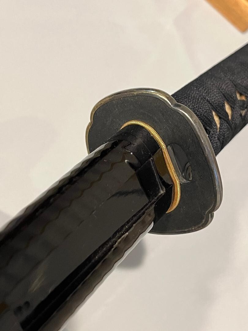 SAMURAI JAPANESE DAGGER TANTO SWORD & SCABBARD KOSHIRAE (ONLY) Z