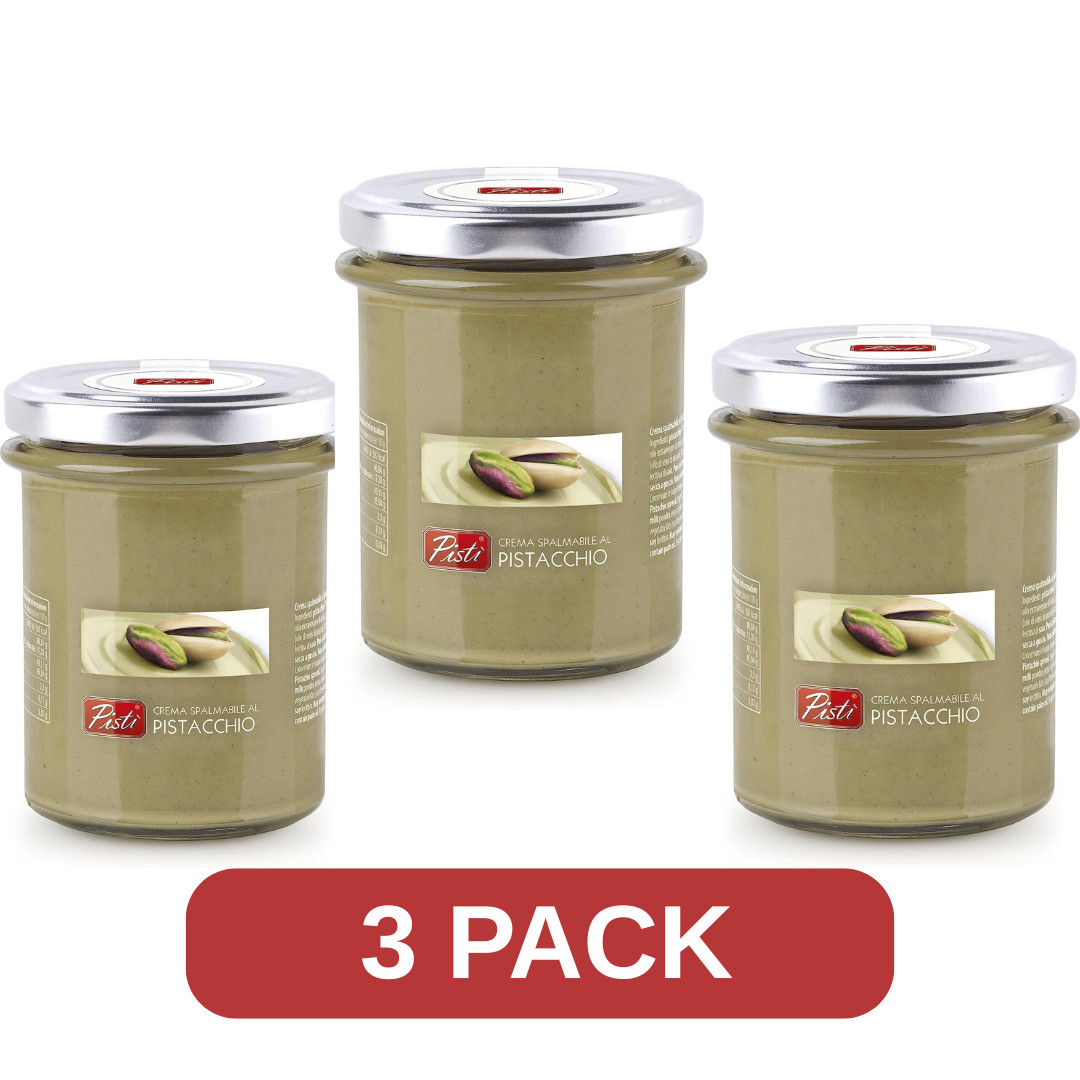 Premium Sicilian Pistachio Cream Spread – 7.05 oz | 45% Pistachio | No Palm Oil