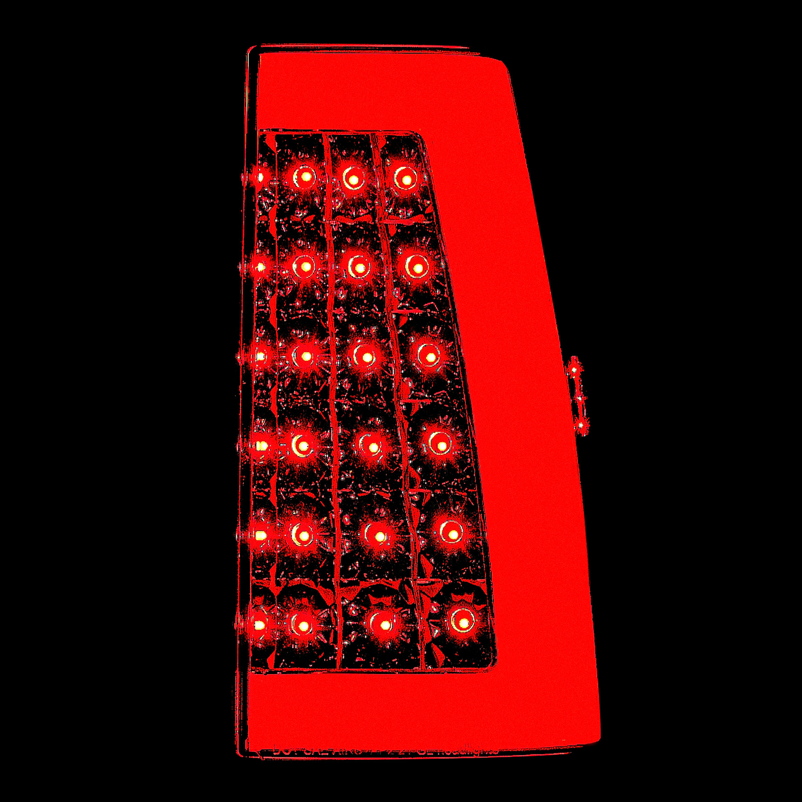 2003-2006 Chevy Silverado 1500 03-06 GMC Sierra Red LED Tail Lights Brake Lamps