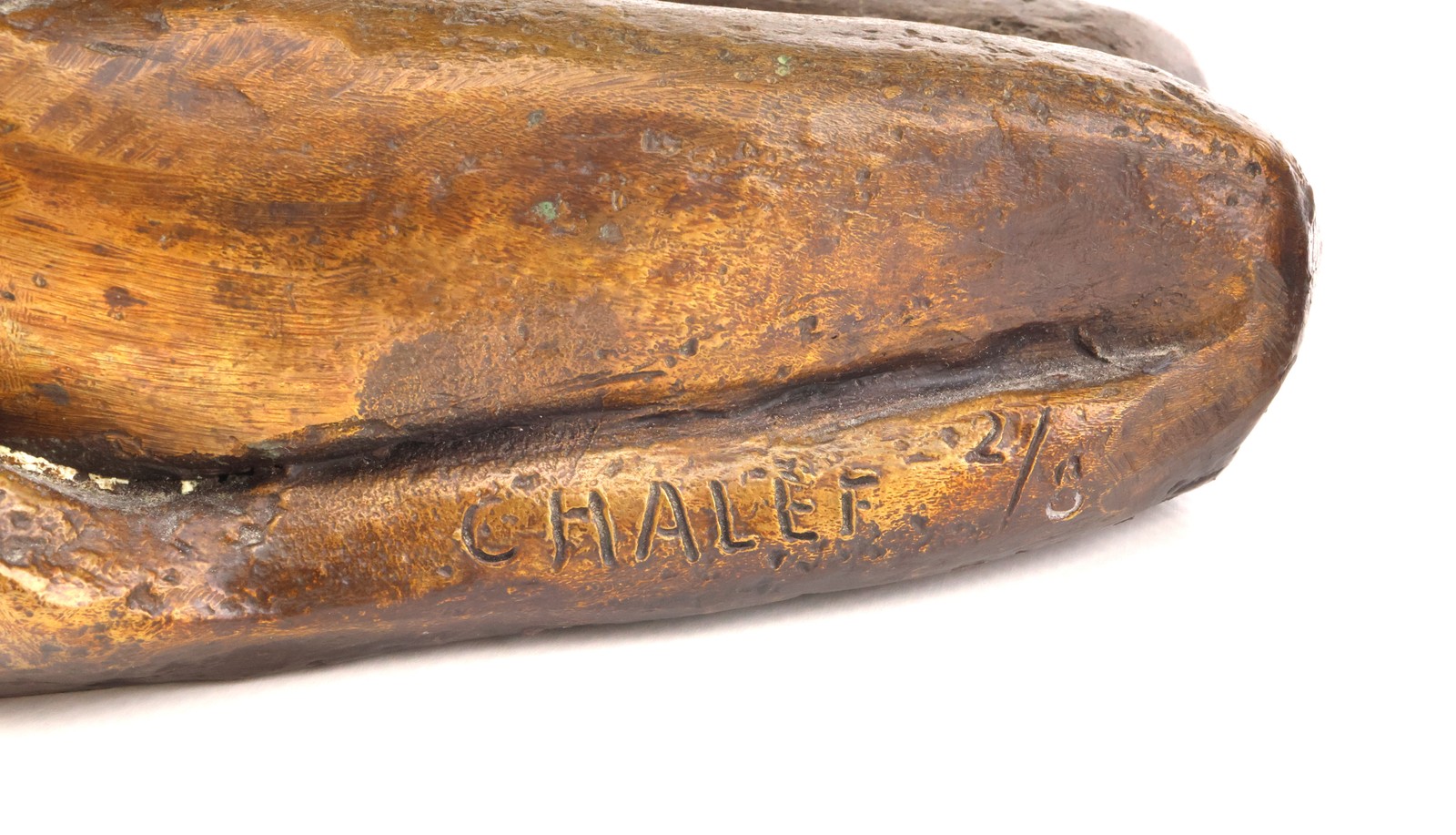 Joseph Chalef MCM Bronze Nude Sculpture Guyot Foundry