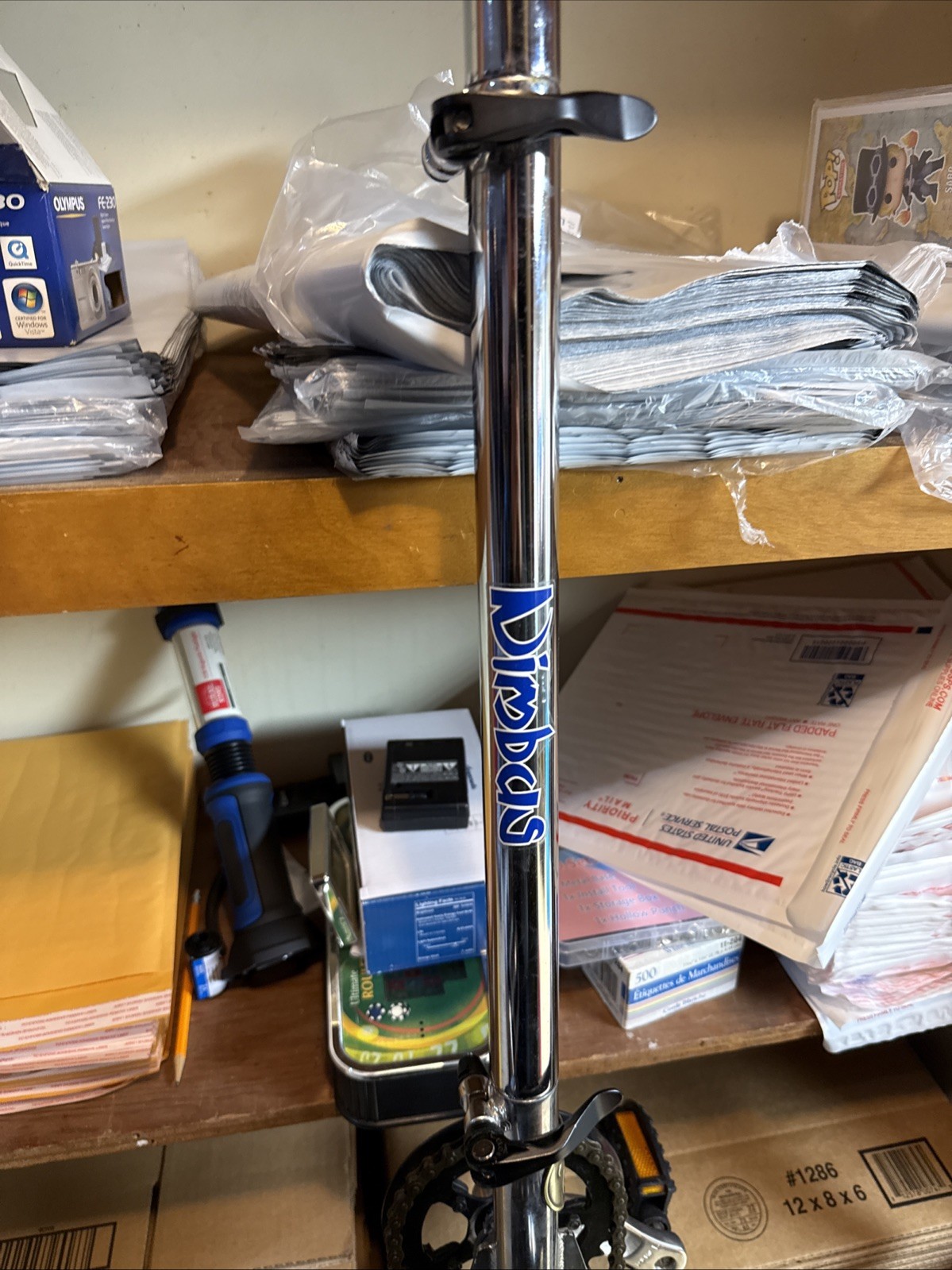 Nimbus Giraffe Unicycle Chrome Nimbus Performers Circus Monowheel 6/7+ Foot Tall