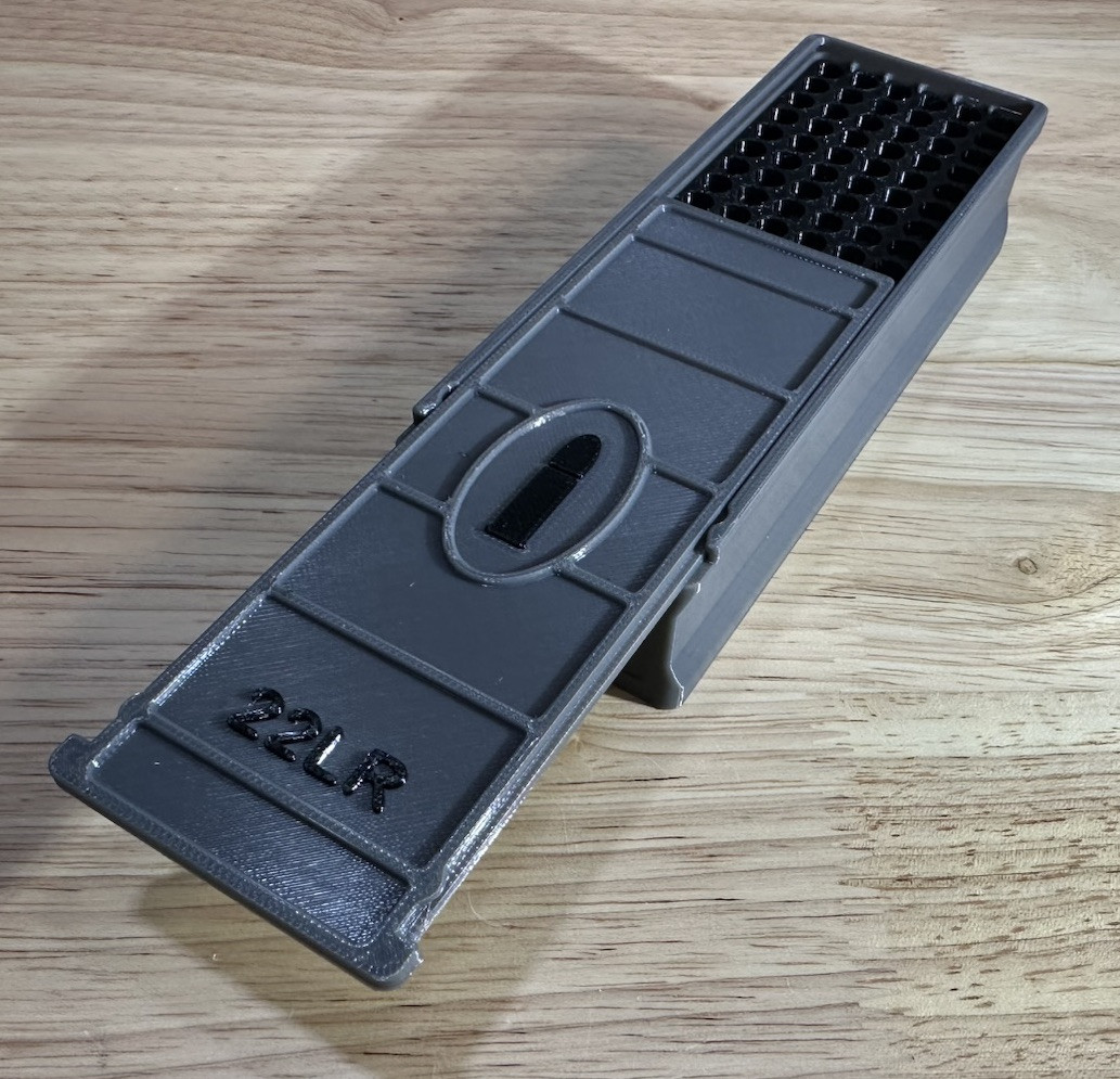 22LR Ammo Box 120rd Capacity (3 Pack)