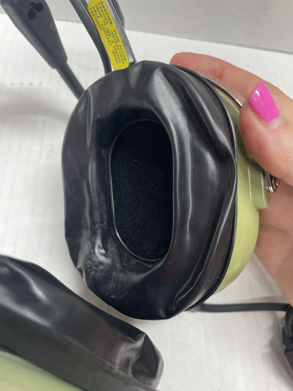 David Clark H10-20 Aviation Headset Untested