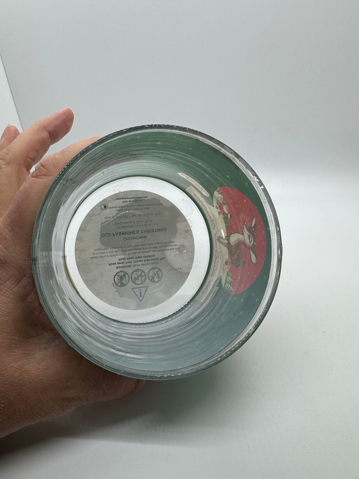 Lot of 8, empty 3 wick candle jars - Cleaned Out