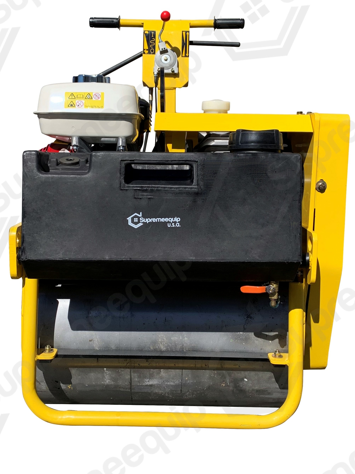 Single Drum Vibratory Roller 600 lbs Honda GX160, for road and asphalt compactor