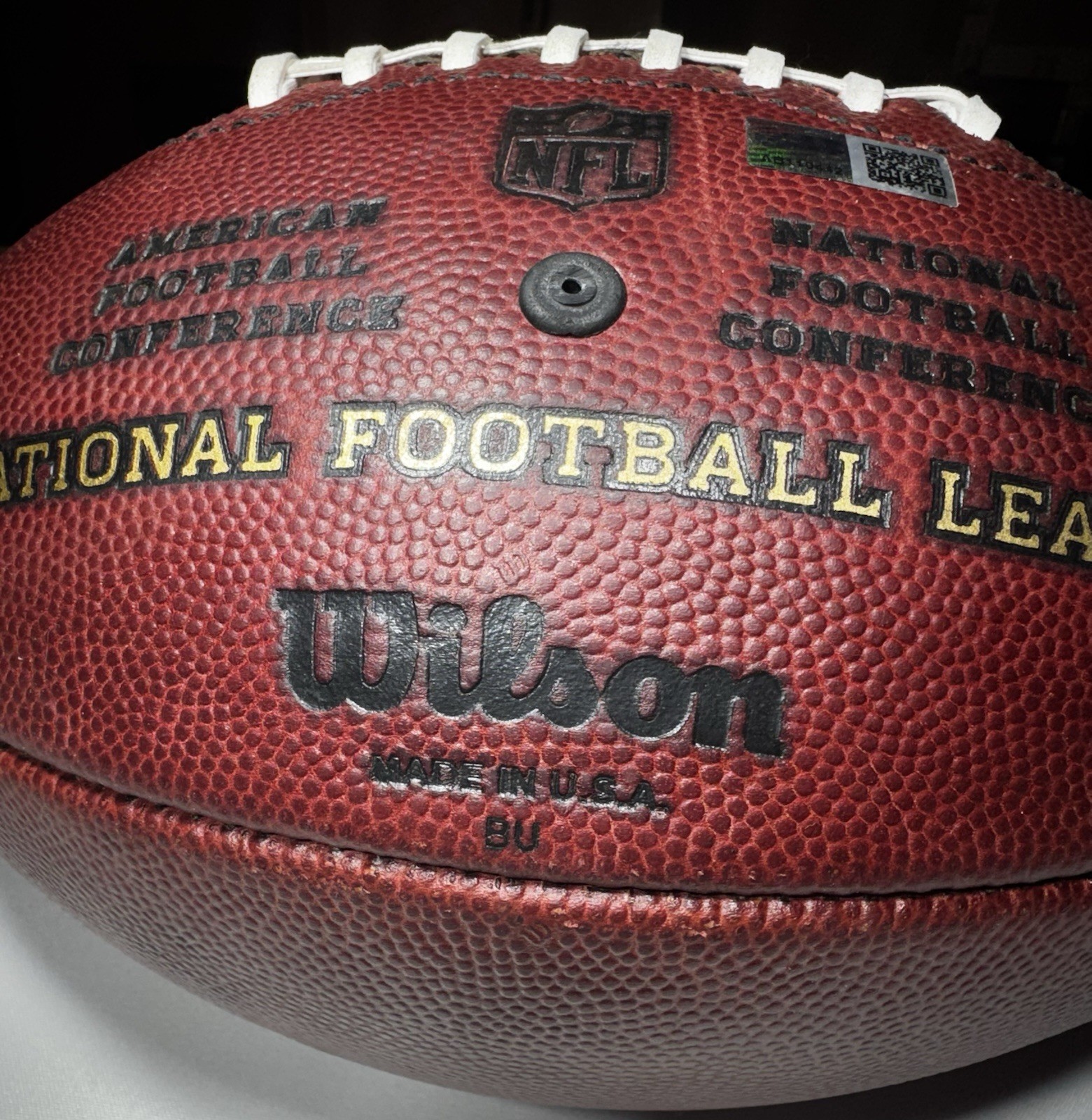 Pittsburgh Steelers Troy Polamalu Signed Autographed 2009 Game Used NFL Football