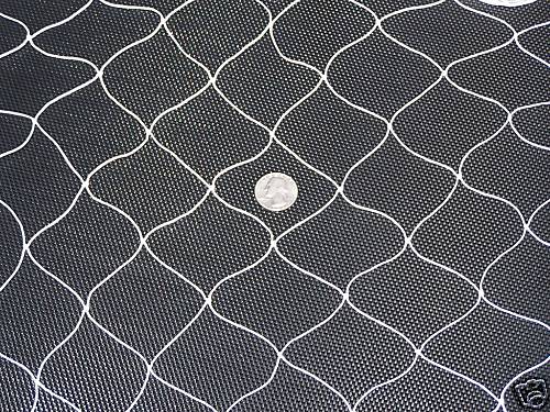 30' x 10' Baseball, Barrier Soccer, Basketball, Barrier 2" Nylon Netting #7