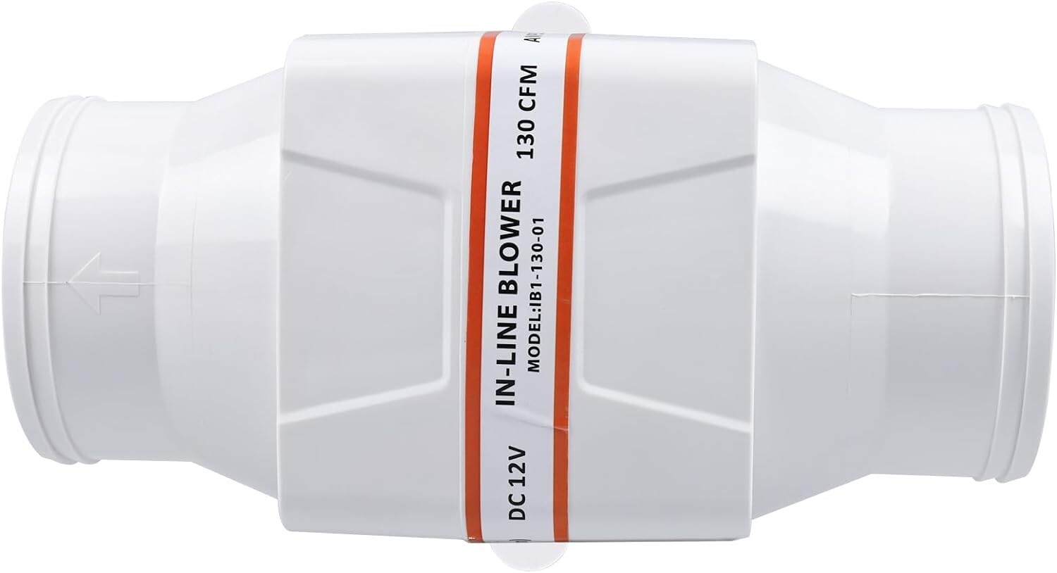 12V 3 inch Electric in-Line Marine Bilge Air Blower Fan 130CFM