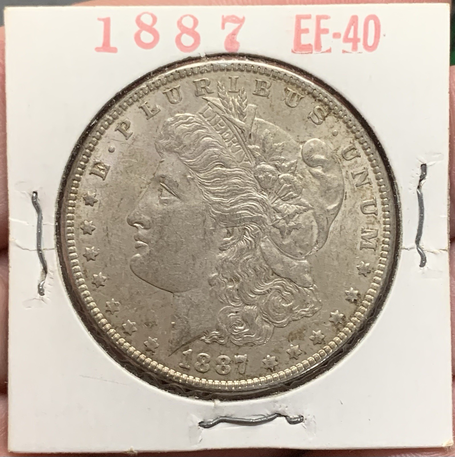 1887 Morgan Silver Dollar - Philadelphia  $1