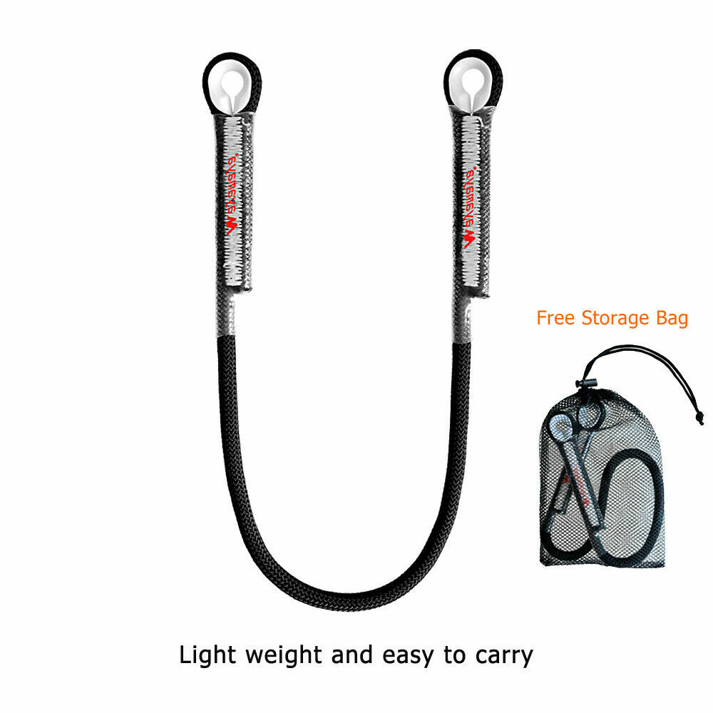 10.5mm Rock Tree Climbing Safety Rope Cord Prusik Loop Aborist Rescue Hauling US