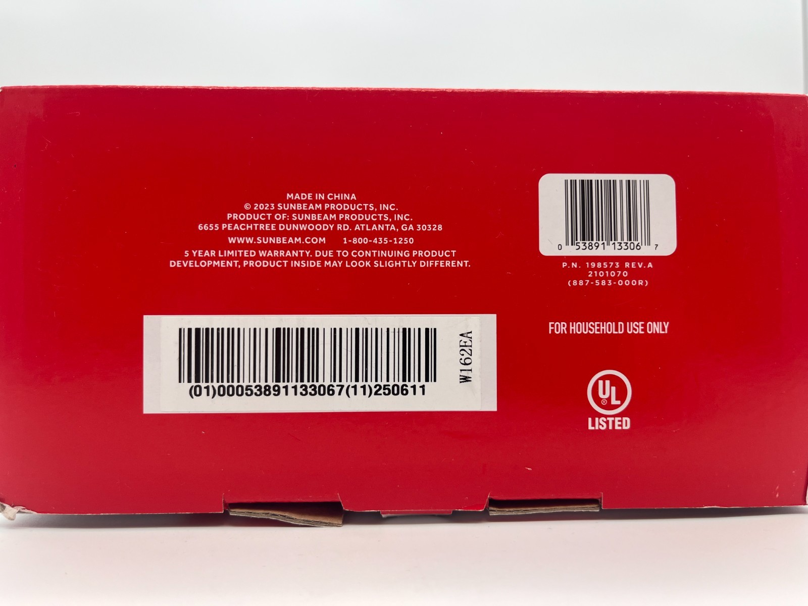 SUNBEAM RENEU XL HEAT WRAP NECK SHOULDERS BACK 25" x 25" NEW MR 979