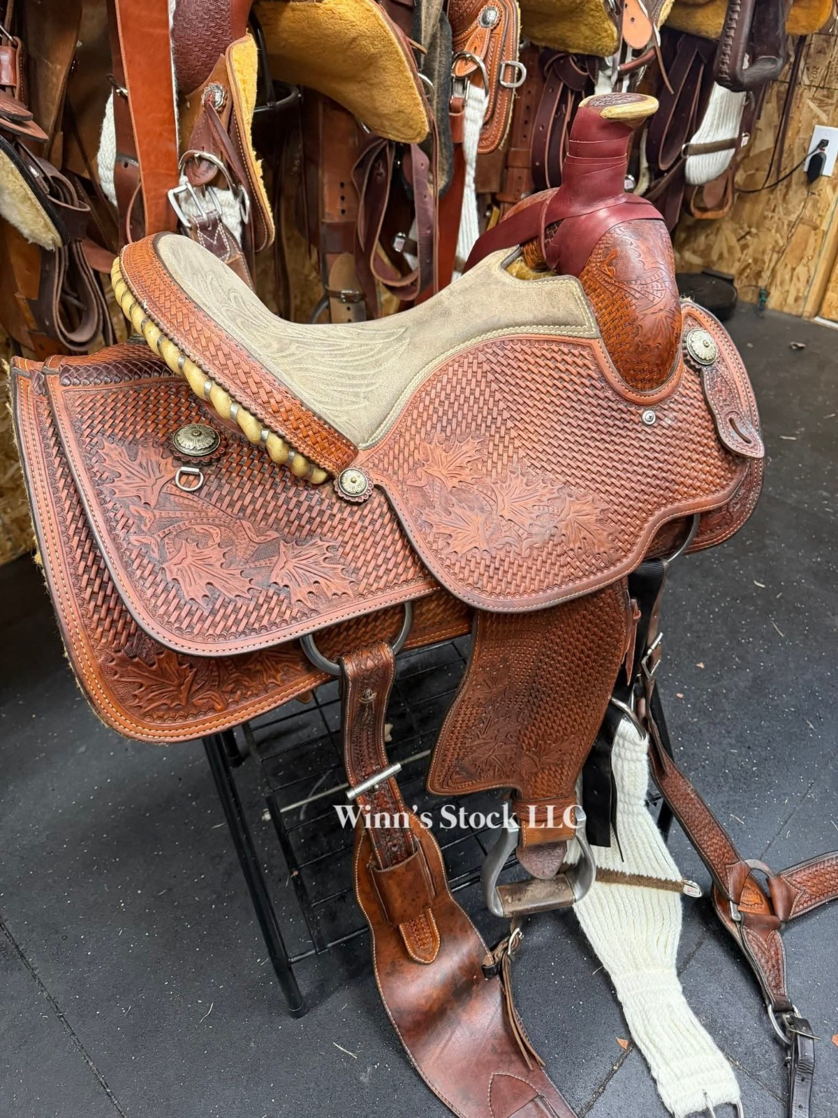 15" Crates - Roping Saddle