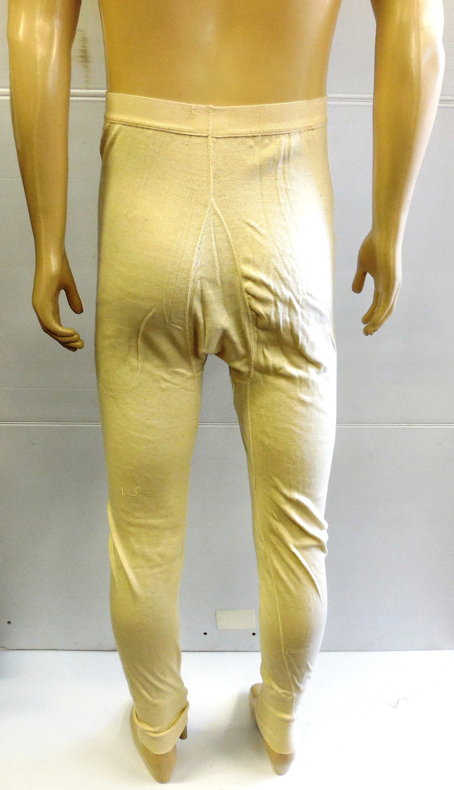 NEW ARMY ISSUE COLD WEATHER WINTER WOOL BLEND LONG JOHN DRAWERS (MED.) (N.I.B.)