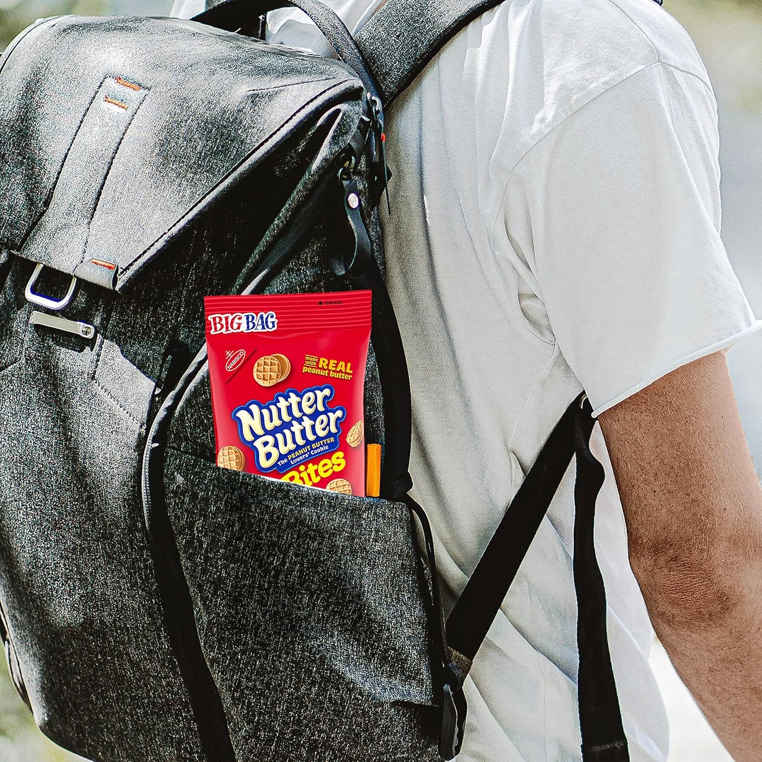 Nutter Butter Bites Peanut Sandwich Cookies, Big 3 Ounce (Pack of 12)