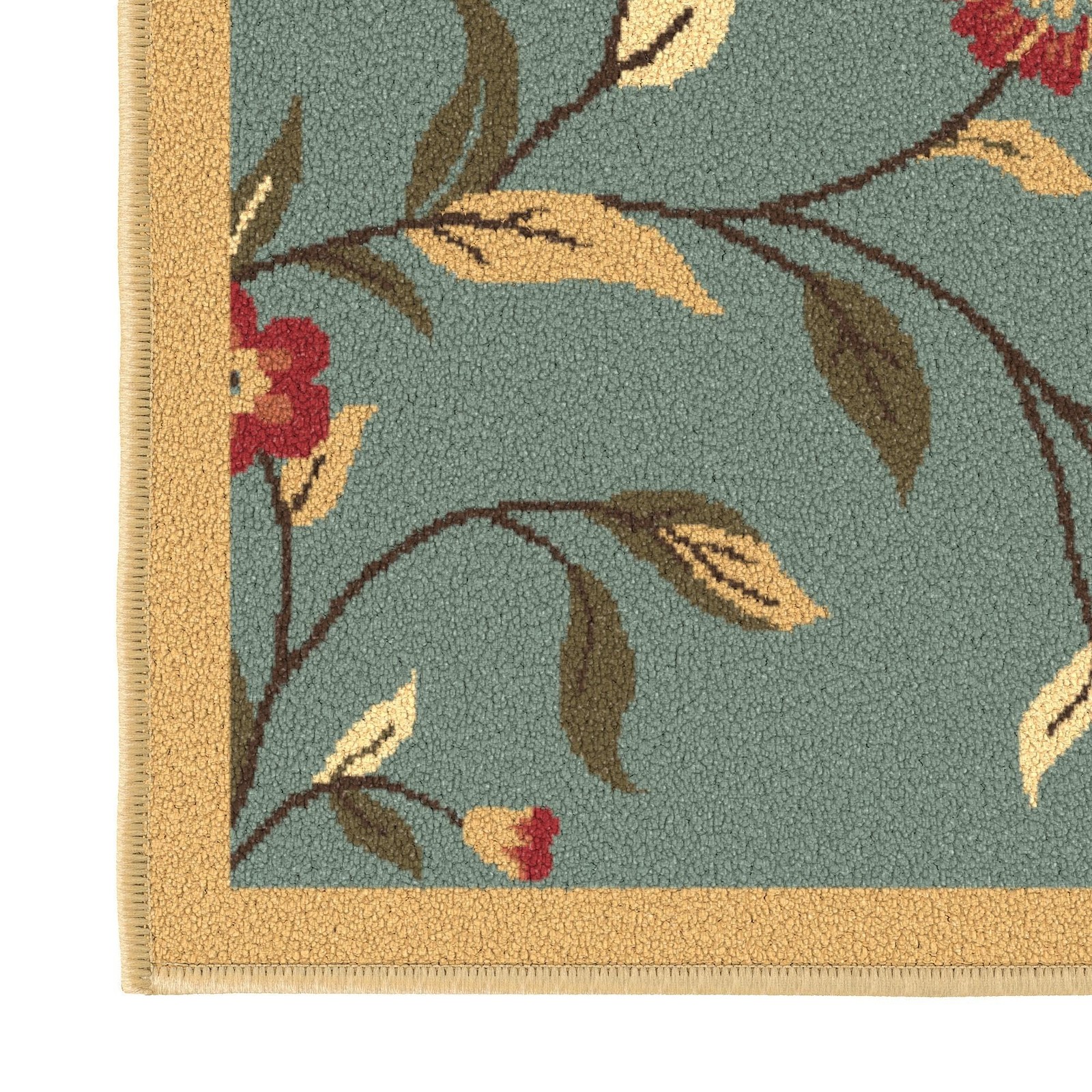 Hallway Runner Rug 20" x 59" Non Slip Floral Area Rugs Easy to Clean Laundry ...
