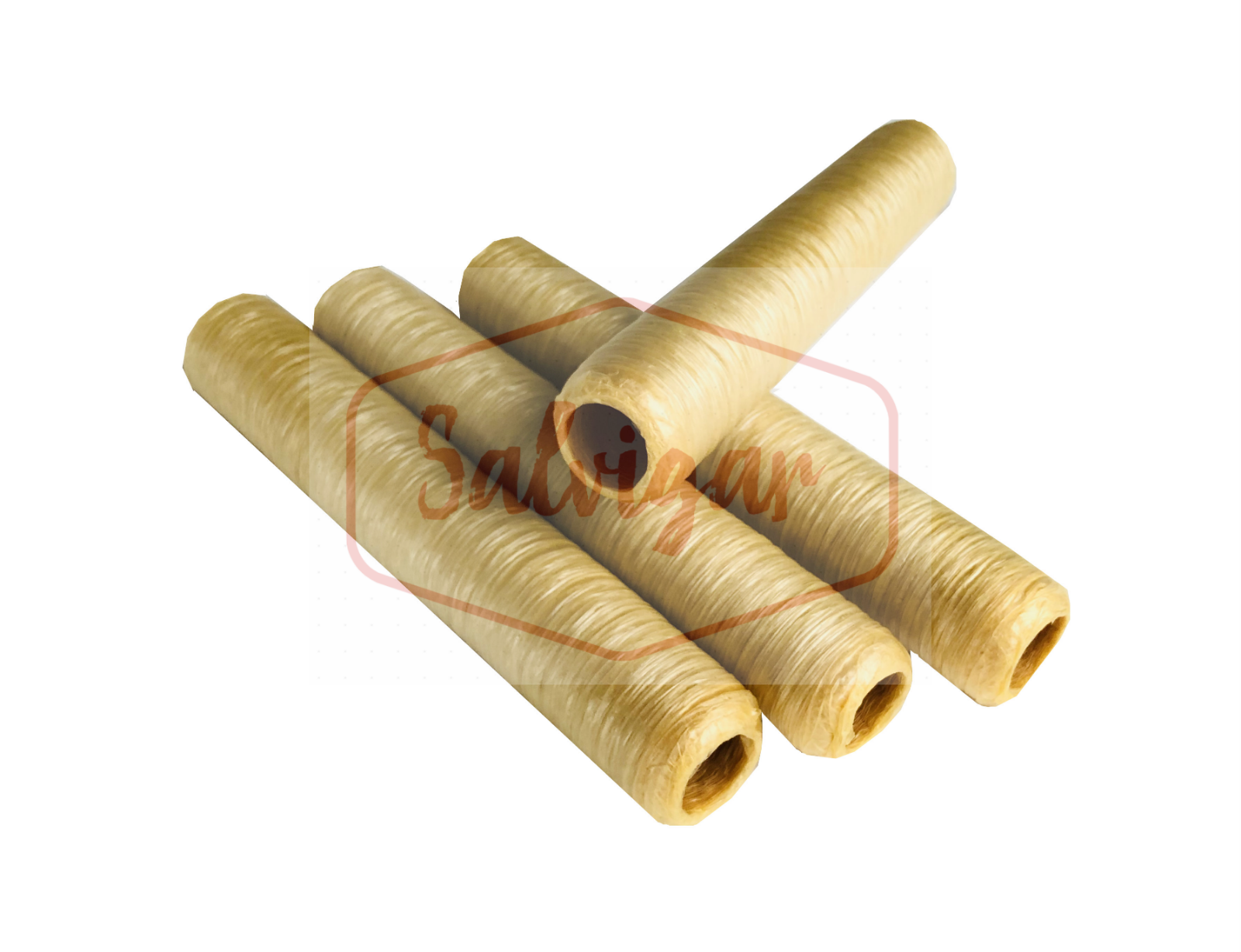 Collagen Casings Dry 19mm / 50ft for stuffing 46.73 Lb 360 sausages 4 sticks