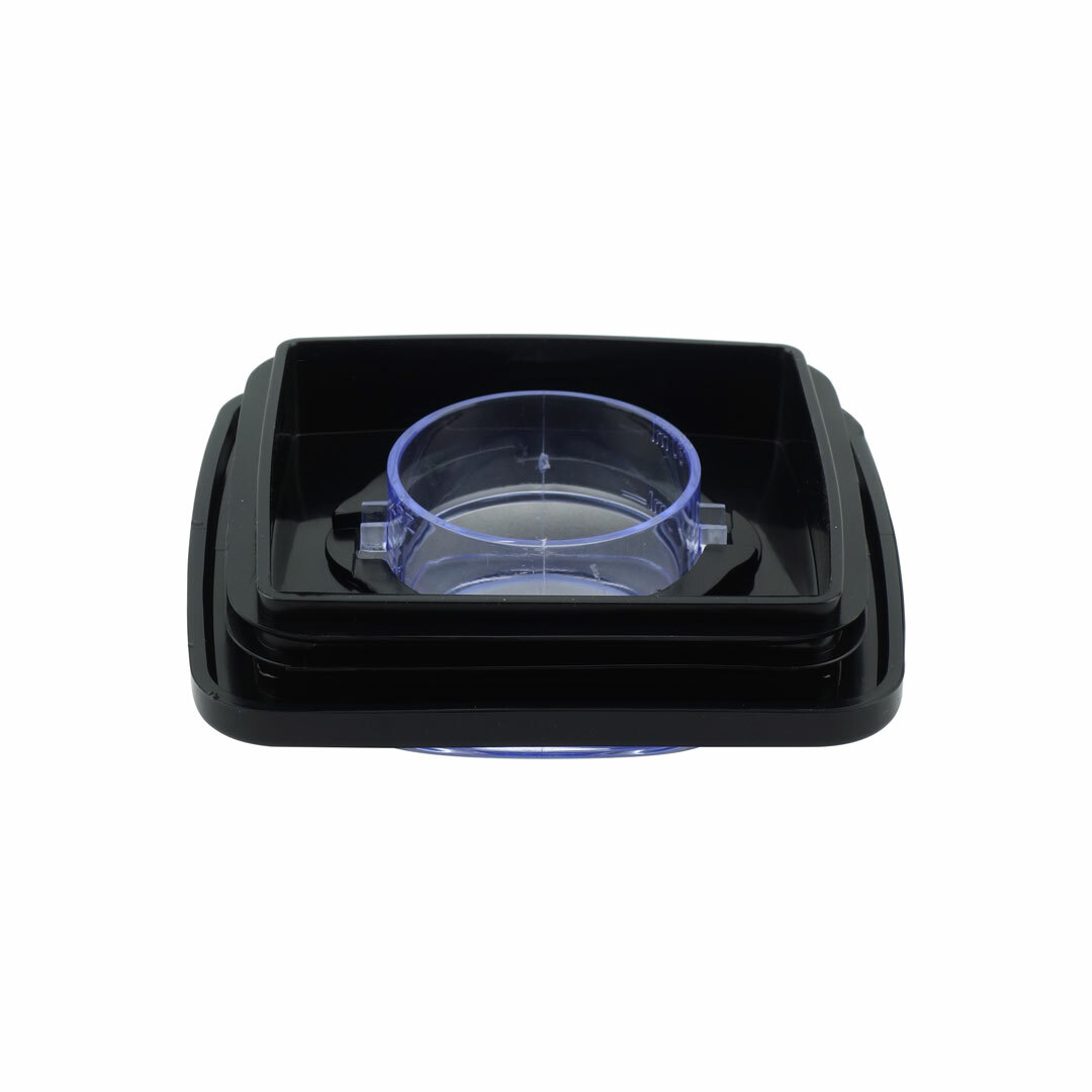 5-Cup Square Top Glass Jar with Lid Replacement Part 014709 for Oster Blenders