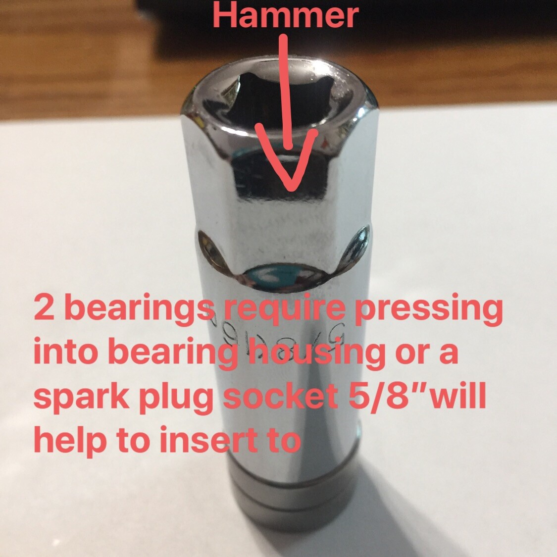 2 pieces Waring bearing 018386+V-seals REBUILD KIT for cb6 cb10 cb15 blender