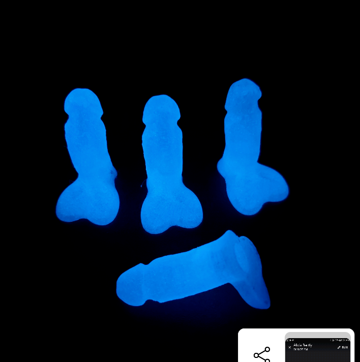 Prank Gift PENIS Valve Stem CAP qty (4) DICK BBC BBJD