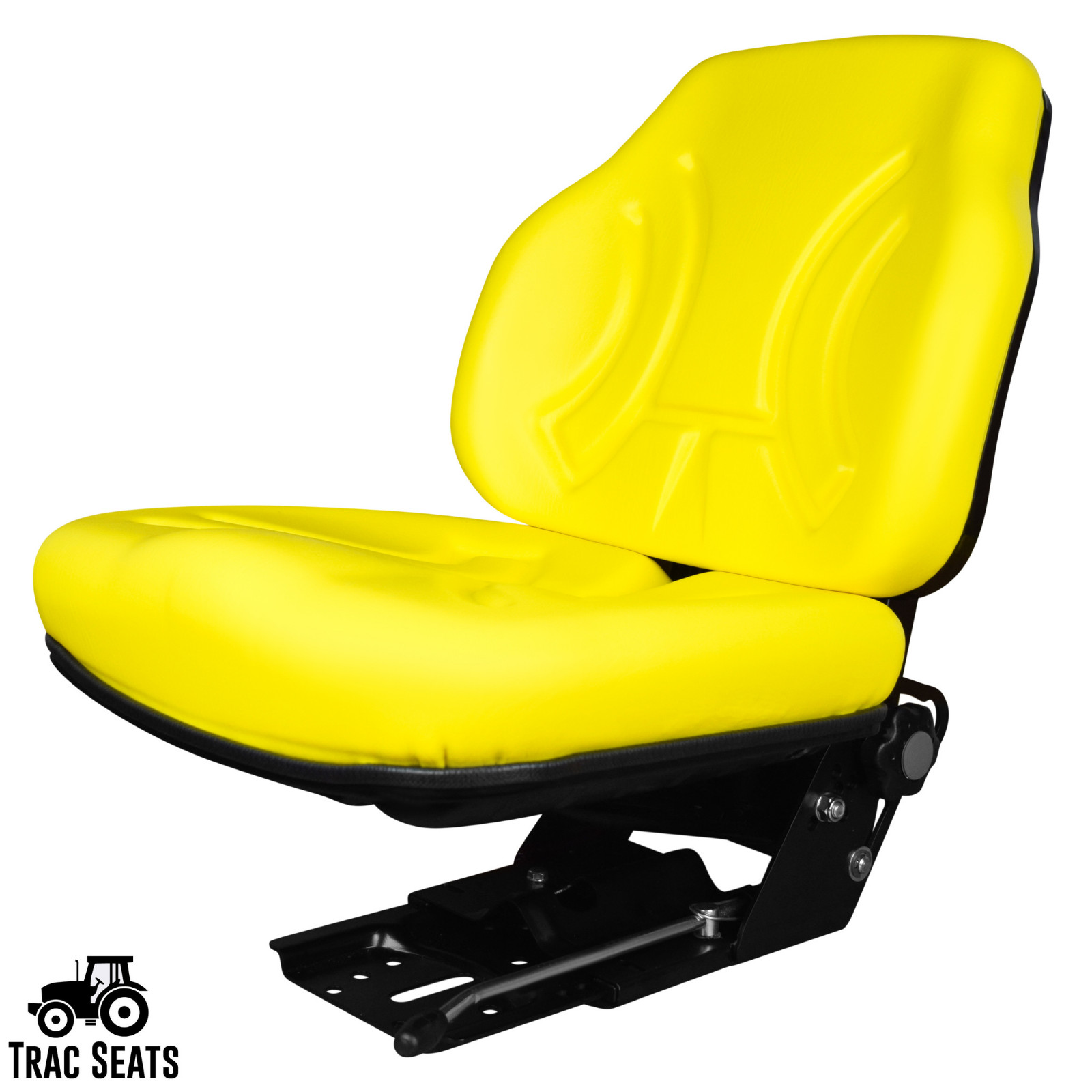 Yellow Suspension Tractor Seat for John Deere 5045E 5055E 5065E 5075E