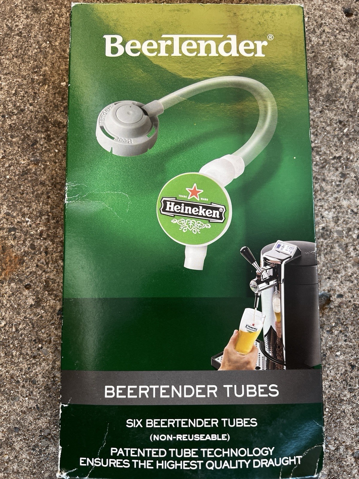 Krups Beertender VB50 B90 Beer Keg Tap Dispenser Cooler Fridge & 15 New Tubes